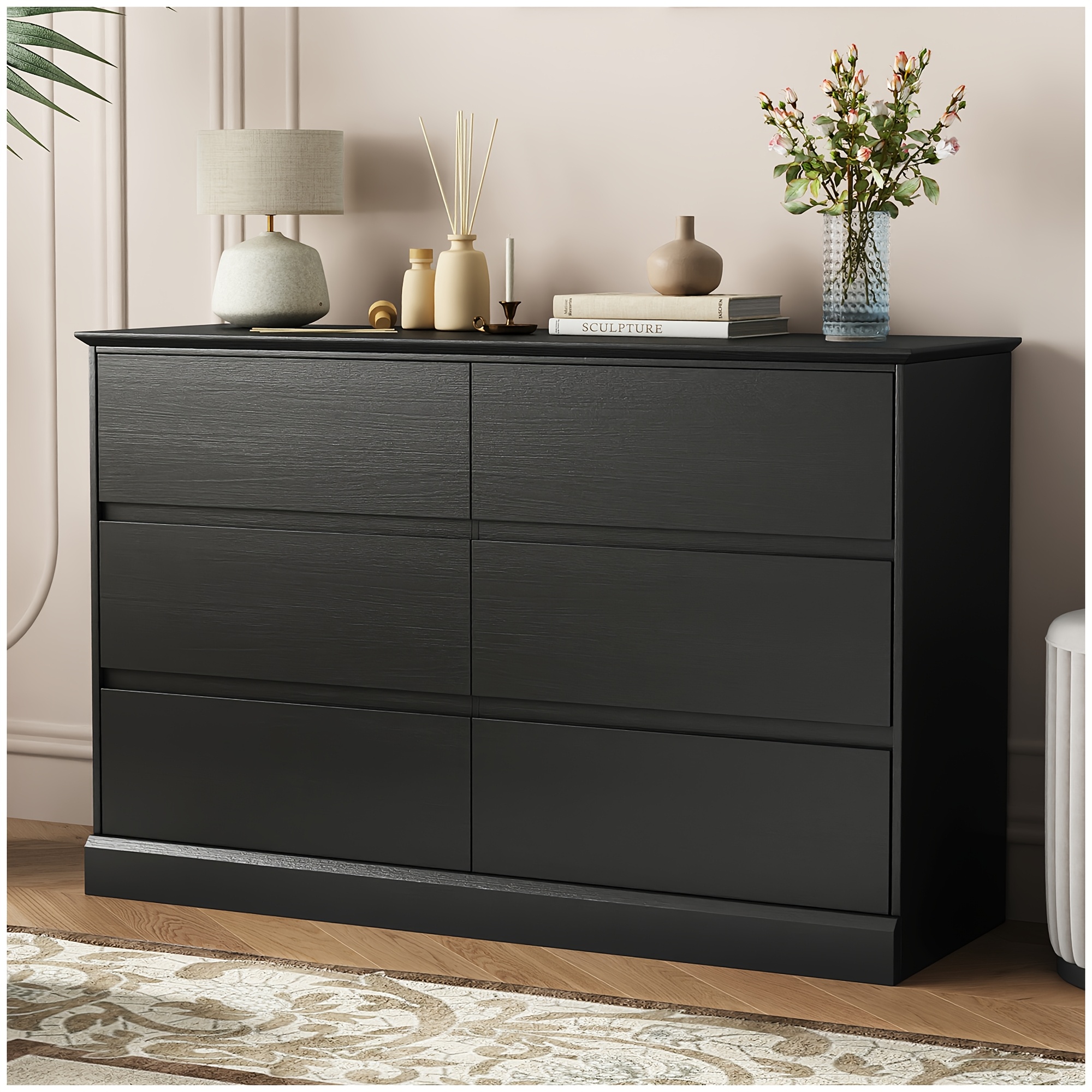 6 drawer dresser sold on Temu United States