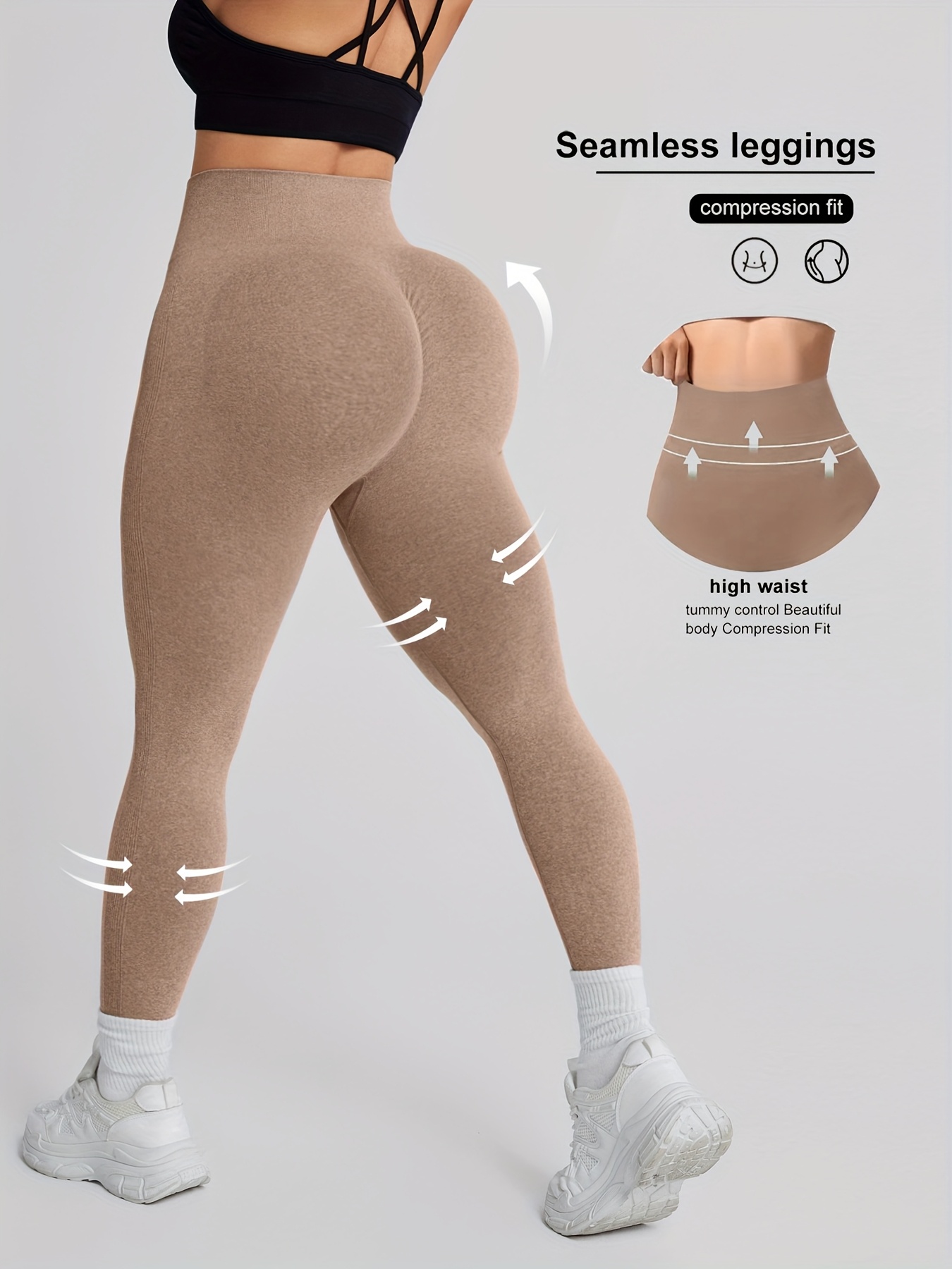 Nylon Women's Trousers, a Fashionable Essential That Is Simple and Versatile, Suitable for Outdoor Sports, Fitness, Yoga, Running, and Training