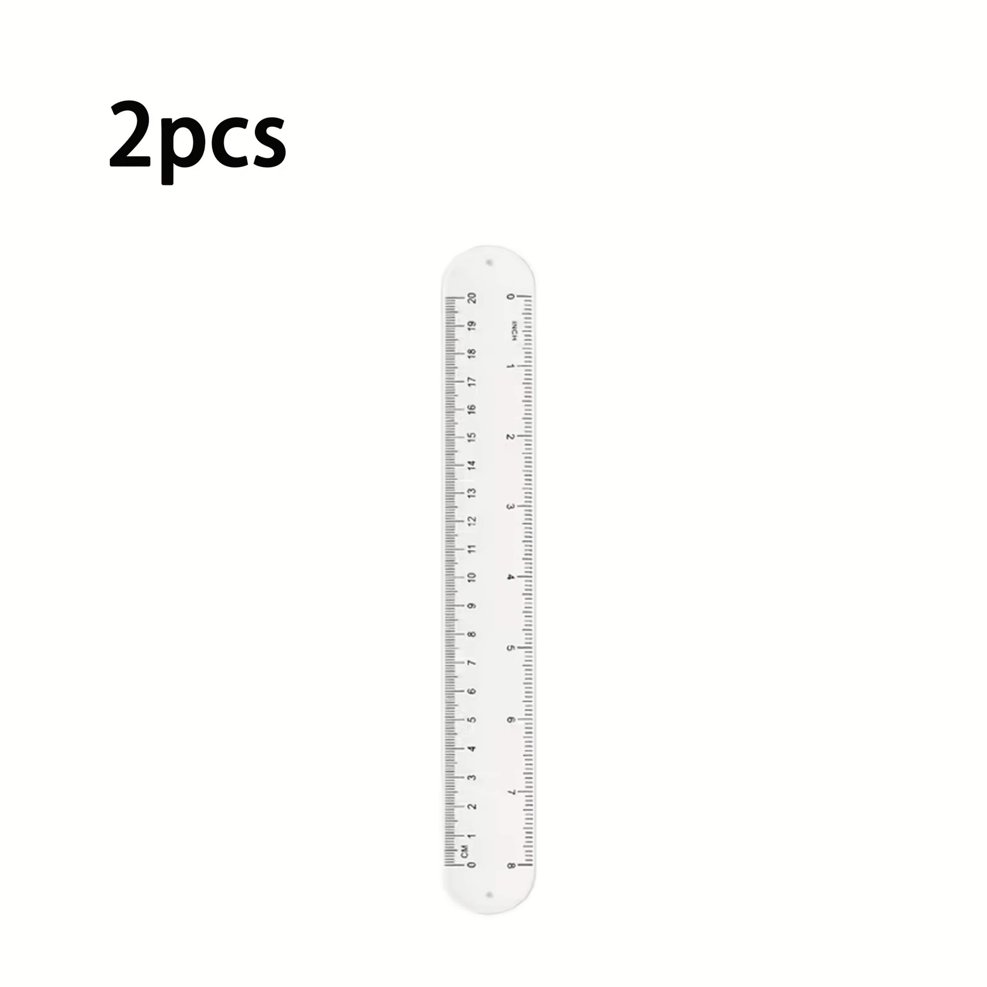 TEMU 2pcs Erasable And Reusable Wristband | Ruler Wristband Notebook, Squared Lines, Edges, Suitable For Students, Nurses, Teachers, Work Planning,