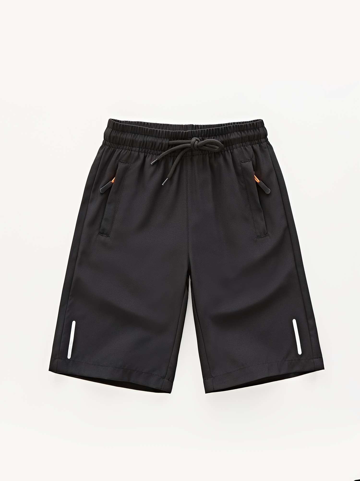 3-pack boys athletic shorts with pockets, basketball shorts