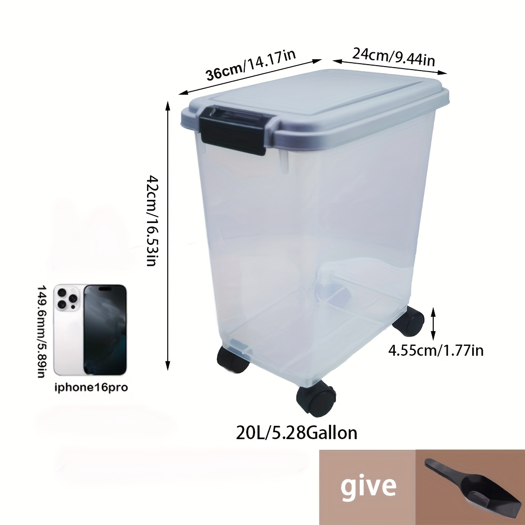 Muzy - Kattenvoerbak - Plastic - Wit - 14x14x4,5 cm - 160 ml