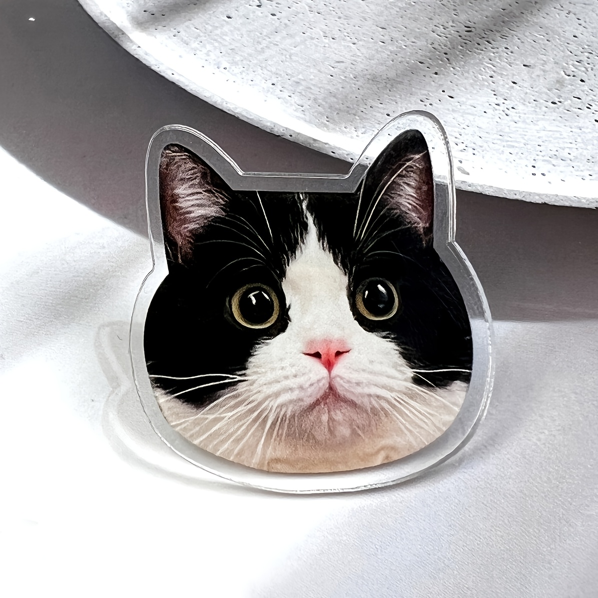 TEMU Personalized Custom Photo Phone Stand, Family Photo Phone Stand, Pet Portrait Phone Stand, For Gifts, And Couple Photo Phone Stand, Personalized