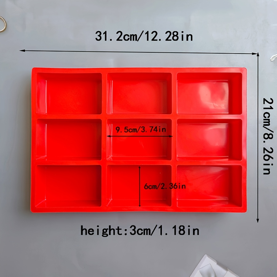 Image of 1pc Shaon Mini Loaf Pan With 9- Silicone Baking Mold Suitable For Mini Bread, Meatloaf, Parties And Graduation Feasts - Food Grade, Non-toxic Bakeware For Loaves & Cakes