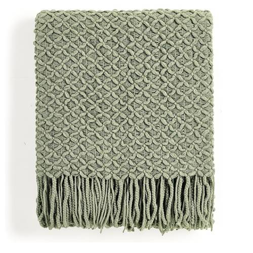 boho blanket with tassels throw for home decor summer lightweight blanket for fathers day gift