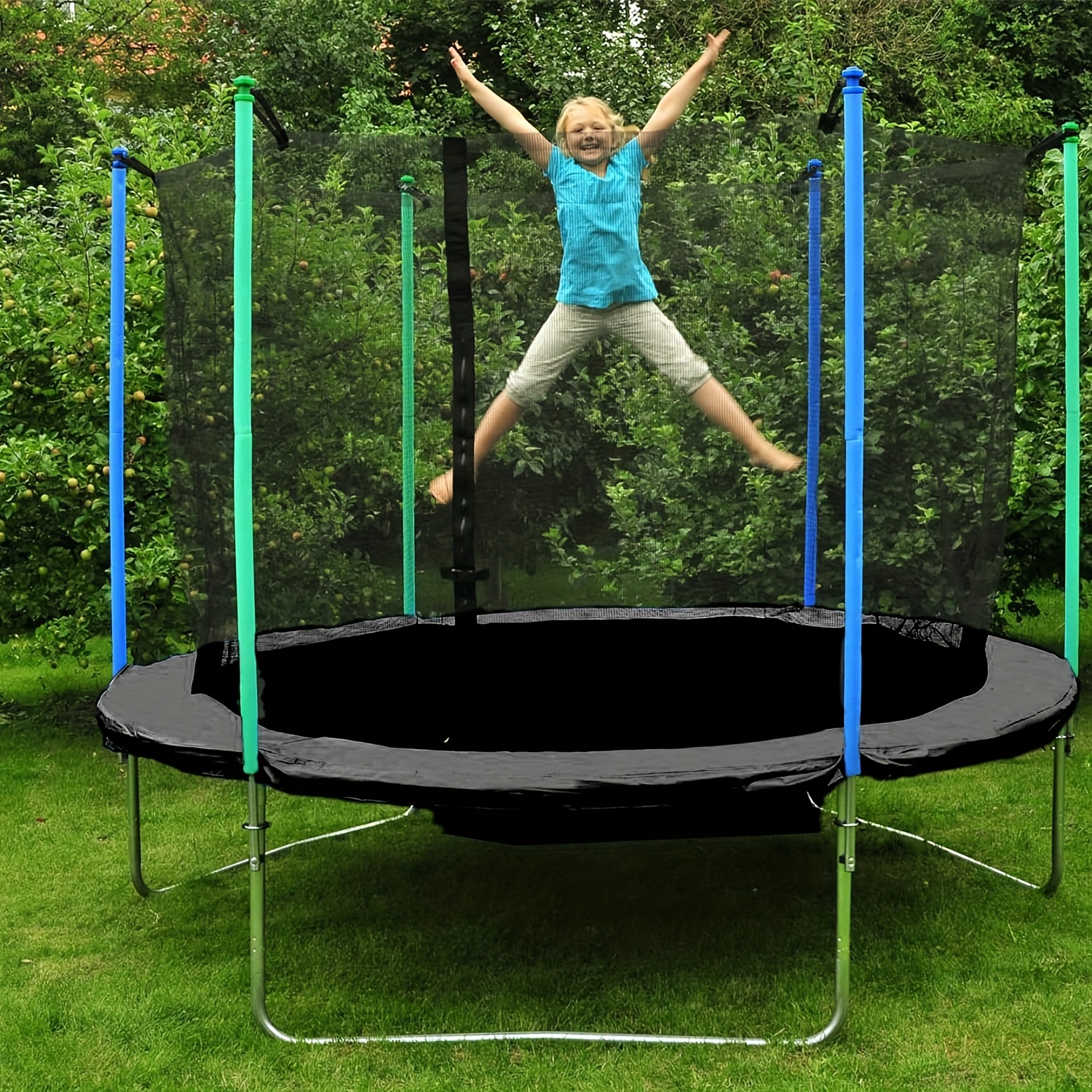 Trampoline Mat Trampoline Jumping Mat 75x75cm With Bungee Cords - High  Elastic Replacement Pad Home Fitness Rebound Mat, image size:1500x1500