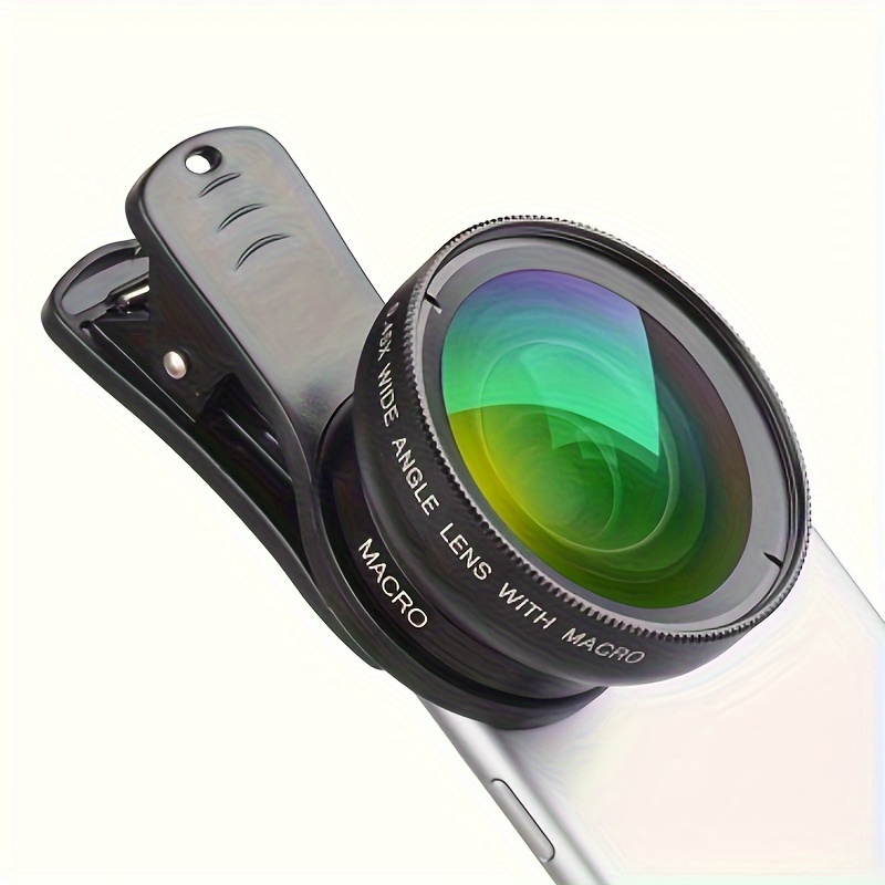 

External Smartphone Camera Lens - Aluminum Alloy, Battery-free