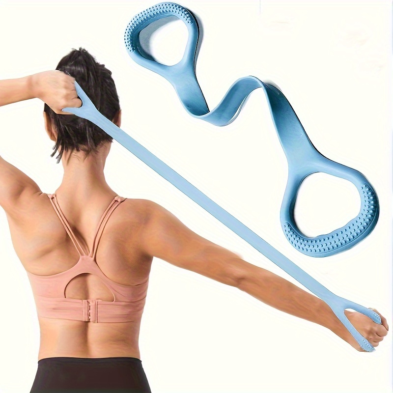 yoga   band premium   stretch rope for back stretching body shaping strength training and flexibility exercise suitable for home workout gym and  