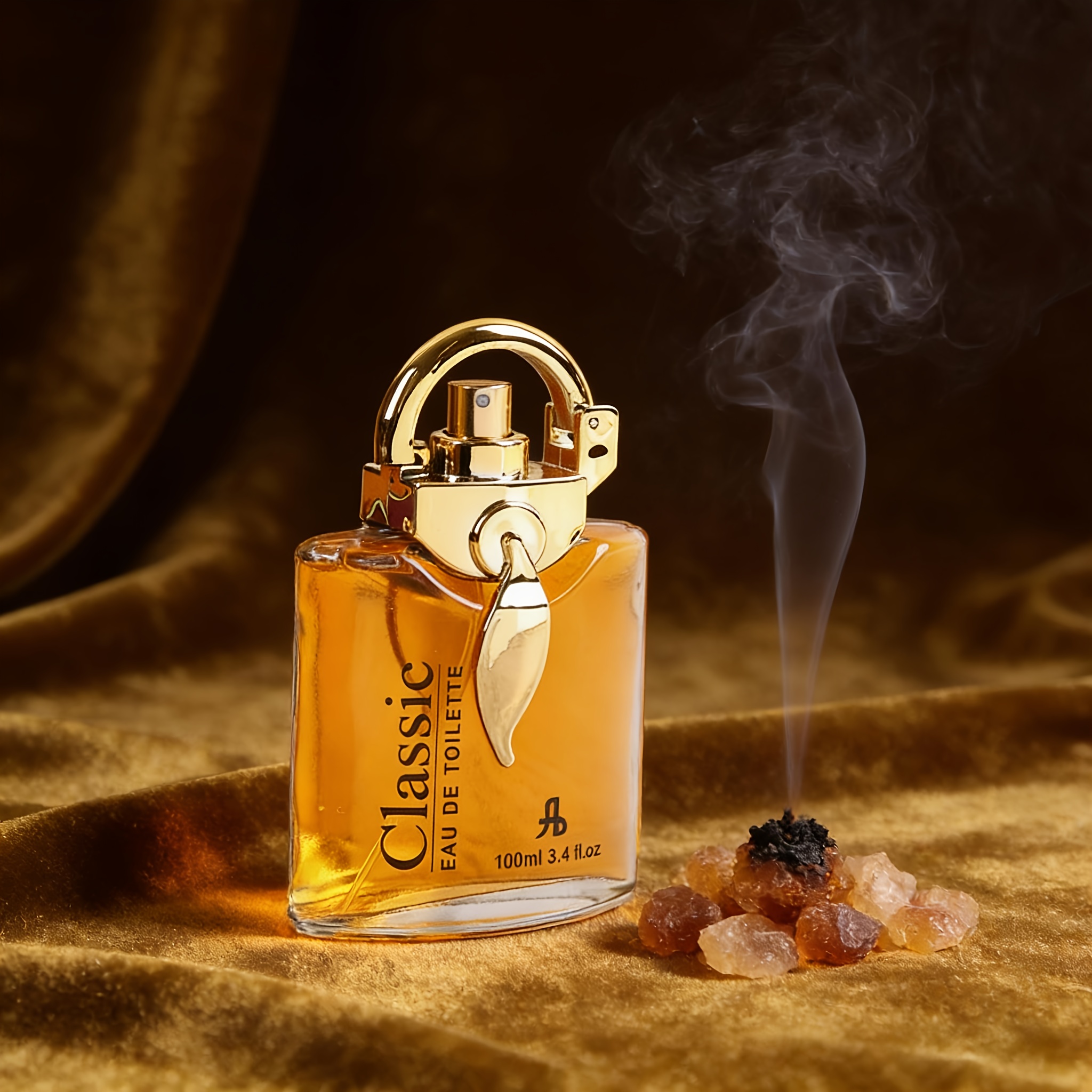 Image of 1 Middle East Arabic Perfume Oil - Edition Long-lasting Rich Fragrance, Portable Lock, Mysterious Oriental Scent Suitable For &, Arabic Perfume Essential Oil 100ml ()