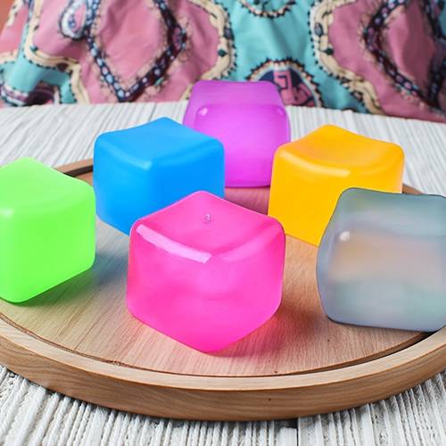 fidget toy stress squishies anxiety thick fidgets for classroom stress balls for adults kids children teens desk office leisure best gifts for easter valentines birthday random colors 20260408