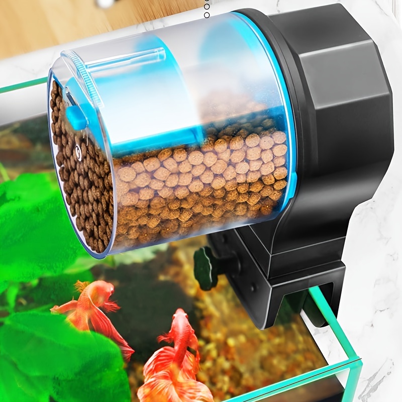 

Fish Feeder Automatic Fish Koi Automatic Feeder Aquarium Intelligent Timed Automatic Fish Feeder