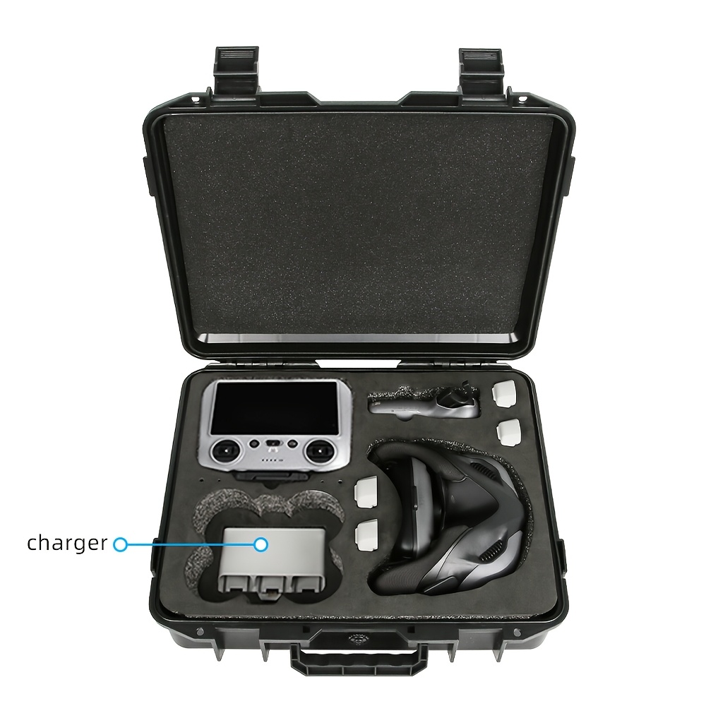 proof waterproof case for dji neo flight glasses n3 durable pp material portable uav protective box with shoulder strap black seejie details 3