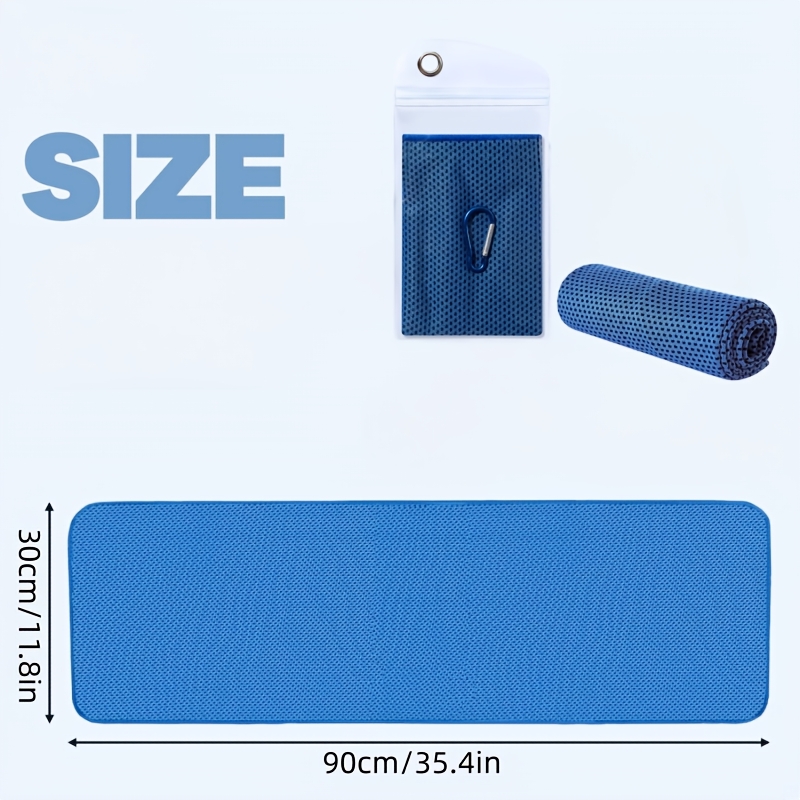 Instant Cooling Towel for Running, Cycling, and Gym