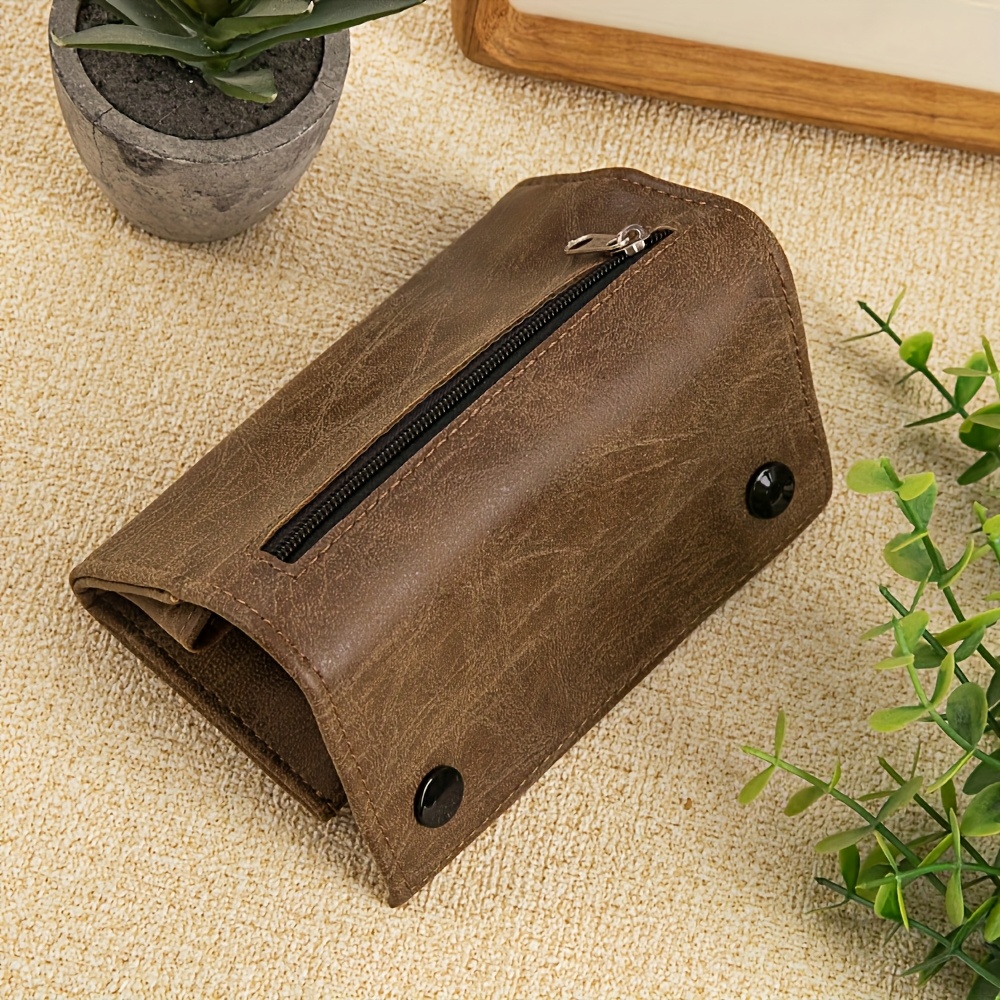 leather tobacco pouch sold on Temu New Zealand