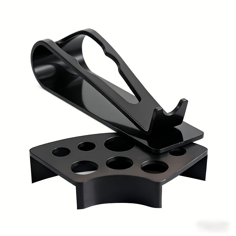 Image of 1 Tattoo Pen Holder + 1 Ink Tray, Tattoo Machine Stand, Ink Cup Holder, Tattoo Kit, Matching Tools, Multi-functional Tattoo Machine Bracket And Ink Tray