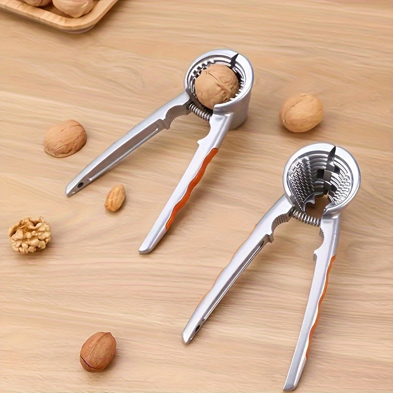 stainless steel nutcracker multi functional walnut   pine cone opener   kitchen tool for home and restaurant use details 1