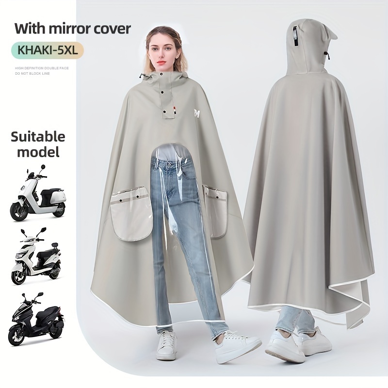 Spare Beauty Polyester Fashion Poncho Outdoor Motorcycle With 