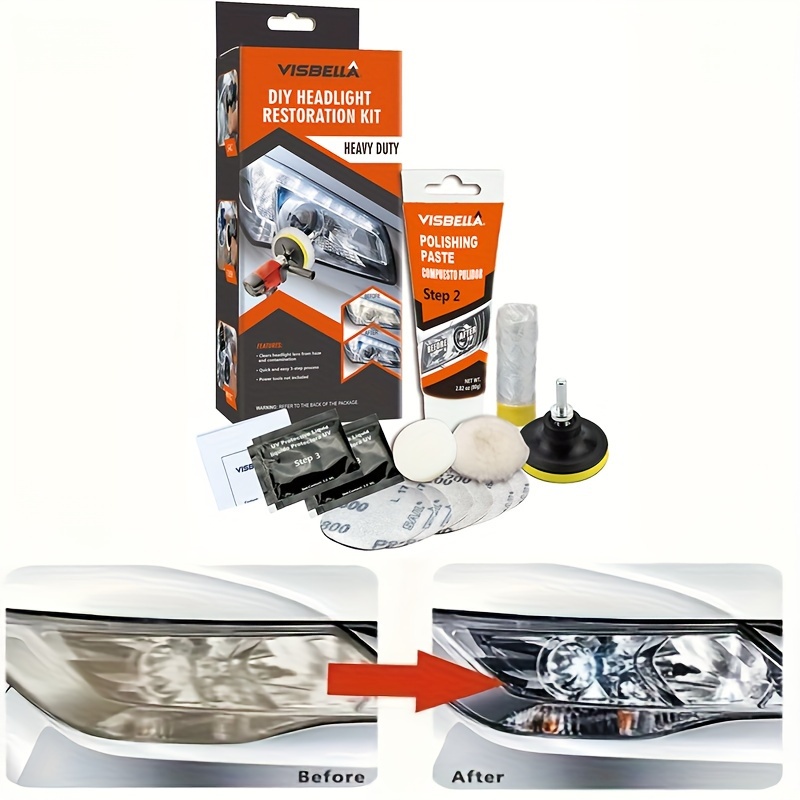 Car Headlight Repair Kit - Temu