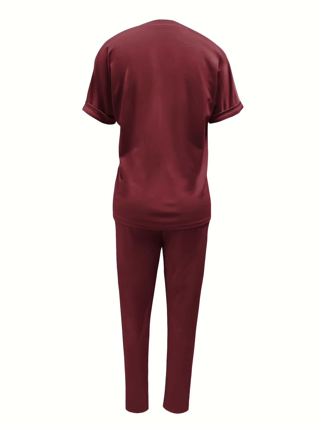 fashionable commuting short sleeve and long pants casual outfit Product details 18