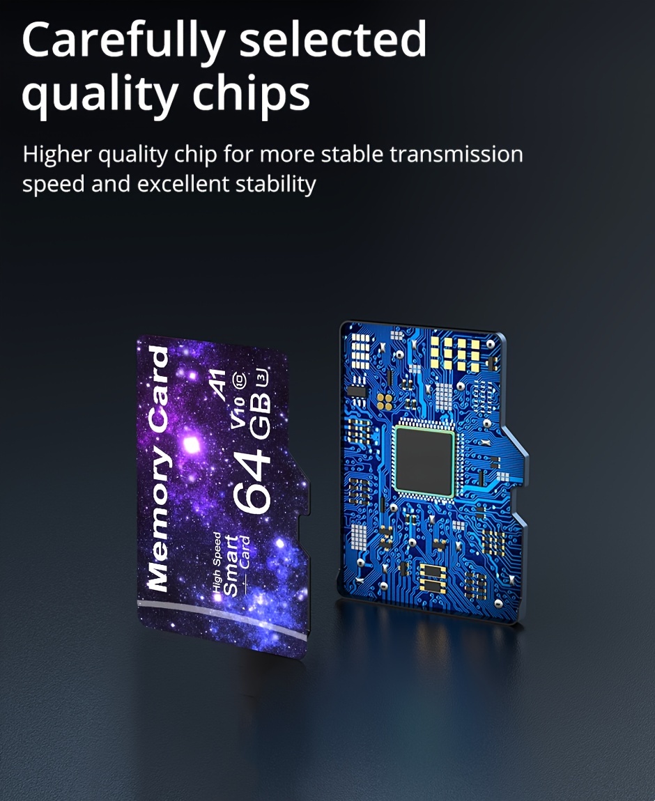 Lot de 2 cartes mémoire disponibles en tailles 64GB, 32GB, 16GB, 8GB, 4GB, 2GB et 1GB pour utilisation avec tablettes, appareils photo, téléphones portables, ordinateurs portables, PC, systèmes audio de voiture, consoles de jeux et appareils audio - Gardez vos fichiers en sécurité !