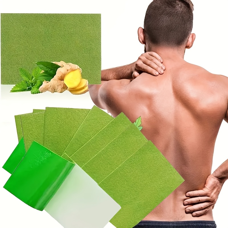 

30/60pcs Mugwort Patches For Neck, Shoulder, Waist And Knee - Non-sticky Blend, No Battery Needed, Aromatherapy