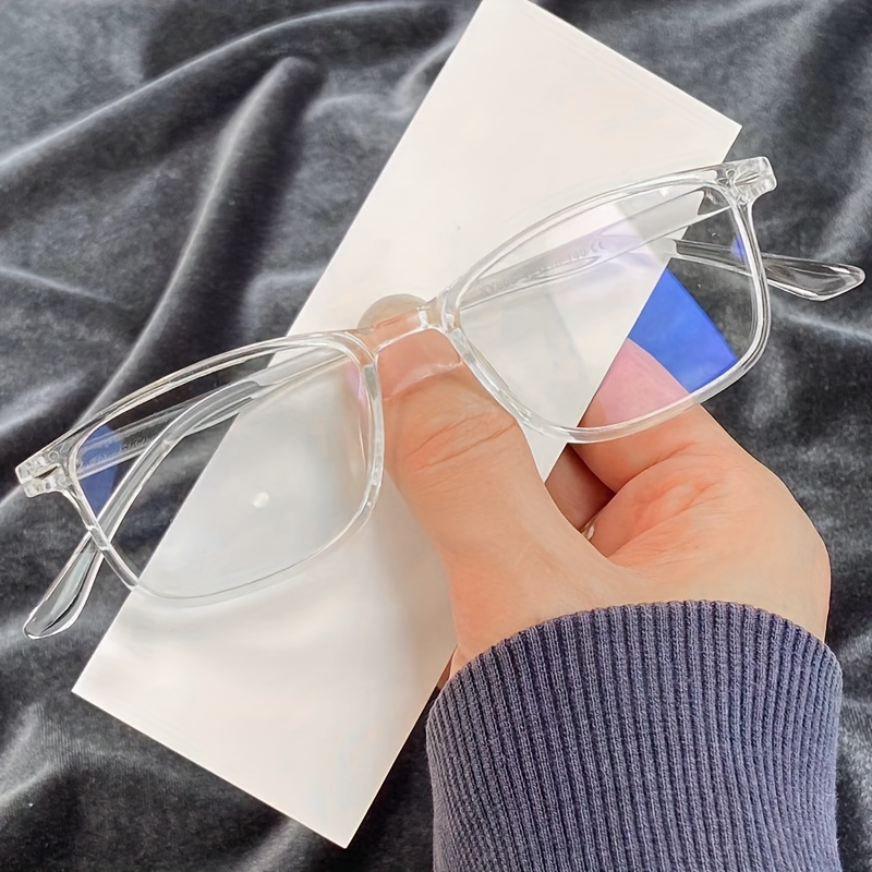 

Chic Blue Light Blocking Glasses - Y2k Style,, Parties & Casual Attire