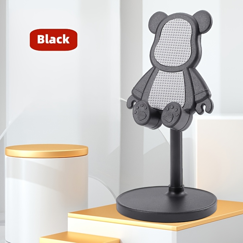 TEMU Support Téléphone , Support Téléphone Réglable Adorable Support Mobile Polyvalent pour Bureau Appareils Compatibles pour Appels Vidéo Études Et
