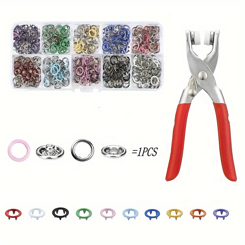 100set Metal s No Sew s For Backpacks Diy Sewing - Arts, Crafts ...