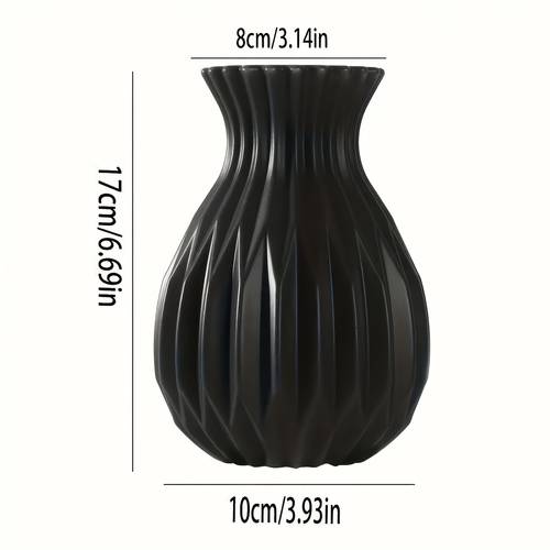 style minimalist vase suitable for dried and hydroponic flowers innovative durable plastic for home decoration
