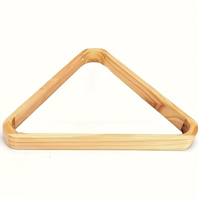 

Premium Wooden Billiard Rack - Snooker & Pool Ball Holder, Quadrilateral Frame For And 9 Balls