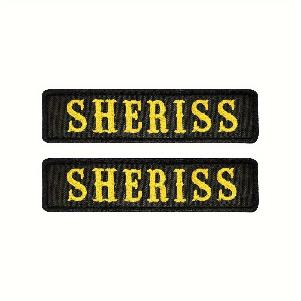 Personalized Embroidered Name Patches Hook Fastener Uniform - Temu