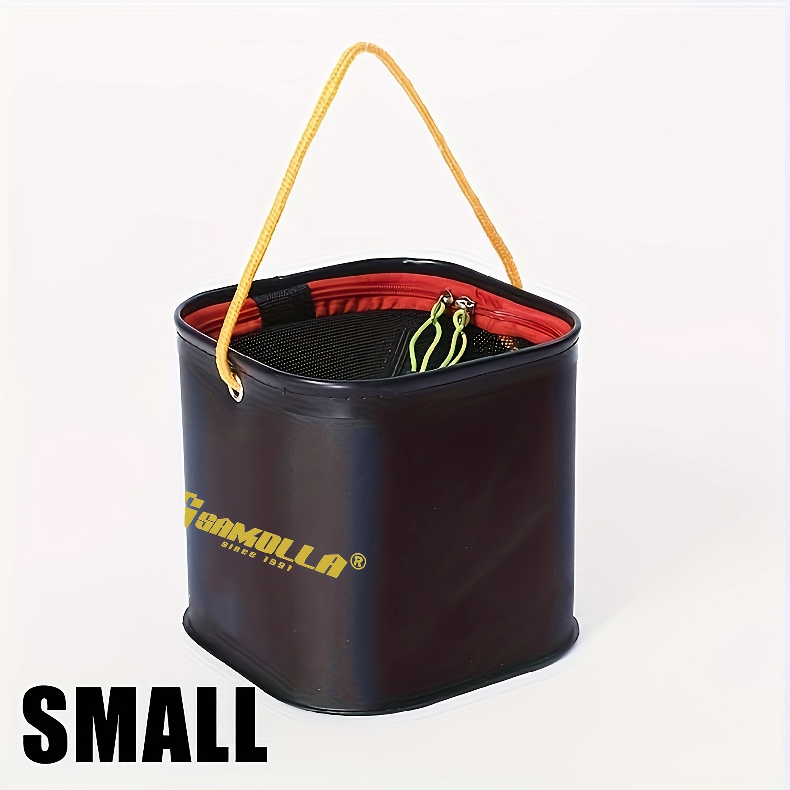 Image of Ouyaline Folding Fishing Bucket Eva Portable Collapsible Multifunctional Fish Live Bait Container For Fishing Additions Outdoor Fishing Tools