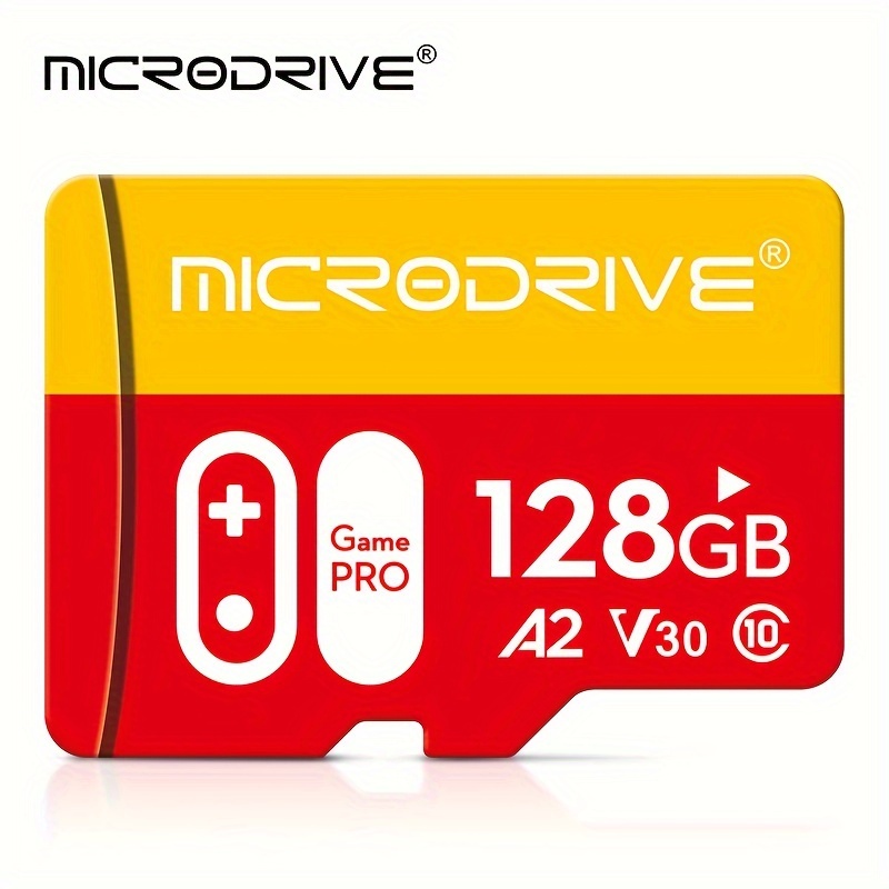 TEMU Microdrive Tf Memory Card - Class 10 Uhs-i, /write, Compatible With Gaming Consoles, Smartphones, Tablets, Laptops, Cameras - Reliable Flash