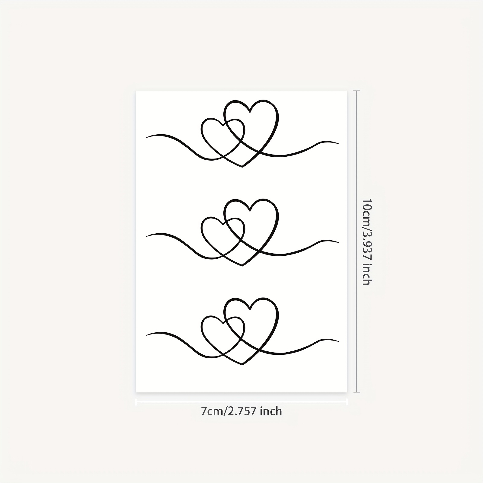 1pc Chic Temporary Tattoo Sticker - Sexy Design, Herbal Ink, Lasts 1-3 Days, Ideal For Fashionable Looks, Water Transfer Tattoo
