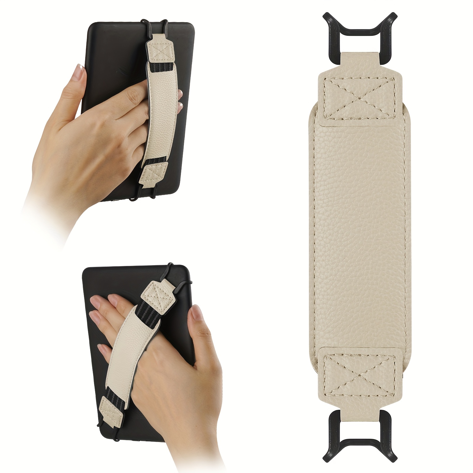 TEMU Zachte Handriem voor 6-7 Inch E-readers, Compatibel met , , Tolino, Sony, Paperwhite, Nook E-readers. Geschikt voor 6", 6.8", 7" E-readers.