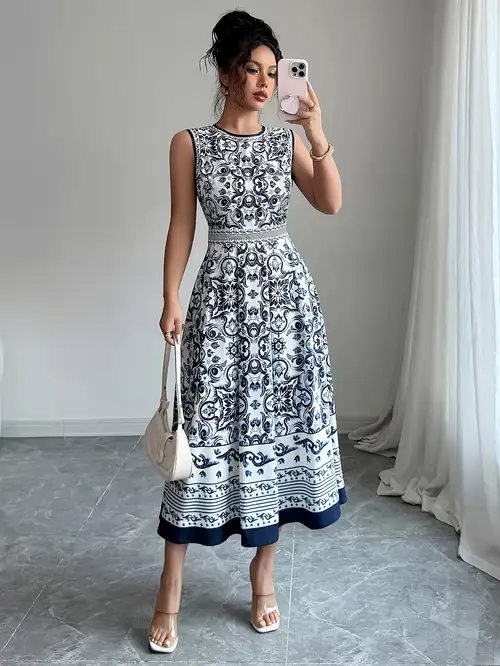 polyester dress in summer White Recycled Polyester Midi Lace Summer Dress by Dash and Dot at Pernia's Pop Up Shop 2026