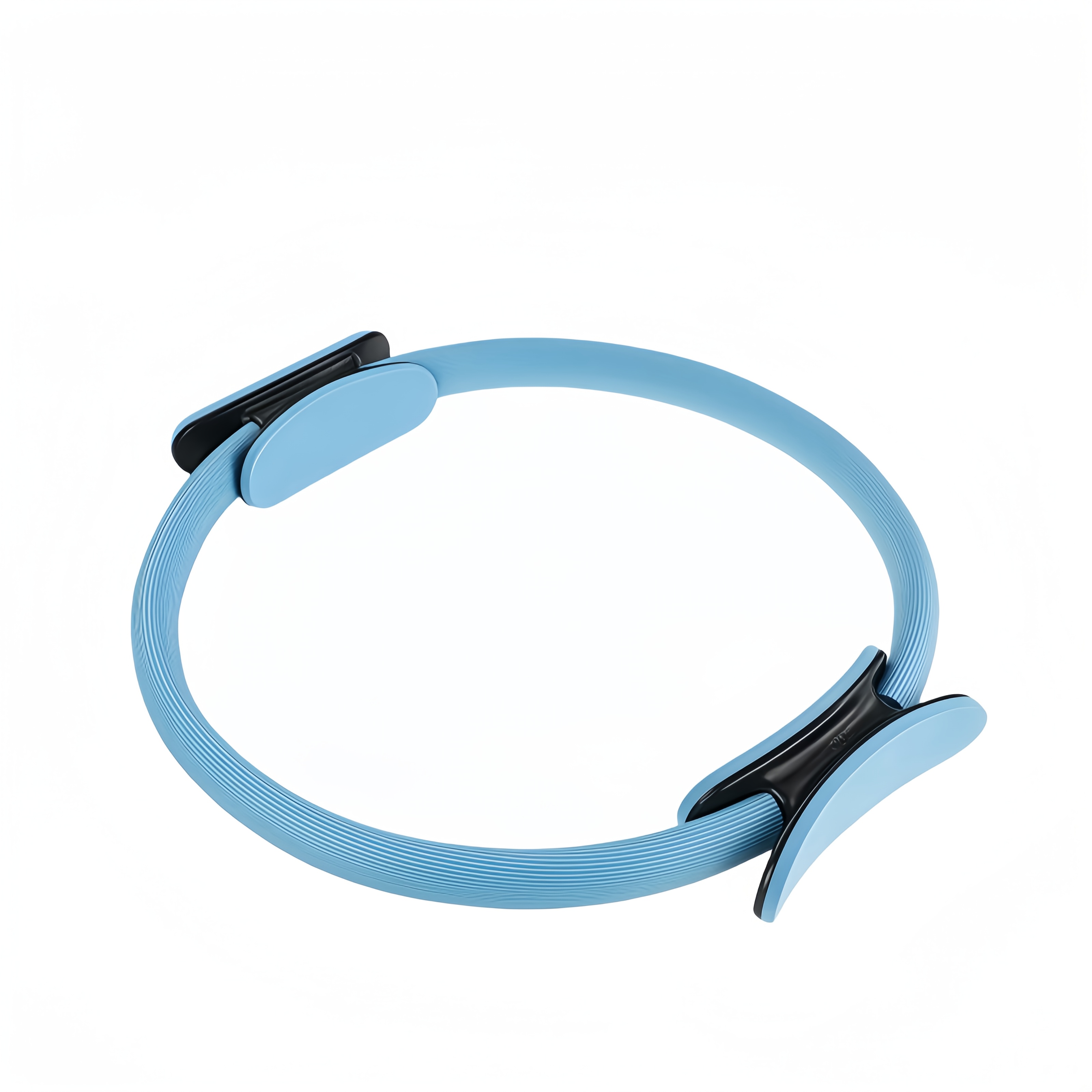 TEMU Yoga Pilates Fitness Ring - Solid Color Rubber Body Stretching Circle For Strength Training, Pilates Equipment, Pilates Rings For