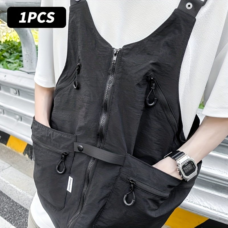 multi functional sleeveless nylon vest bag convertible - Temu Oman