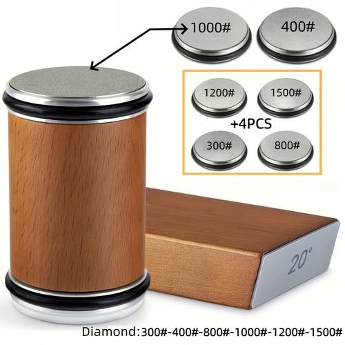item picture professional knife sharpener rolling knife sharpener with magnetic knife holder kit 15 and 20 magnetic fixed whetstone set