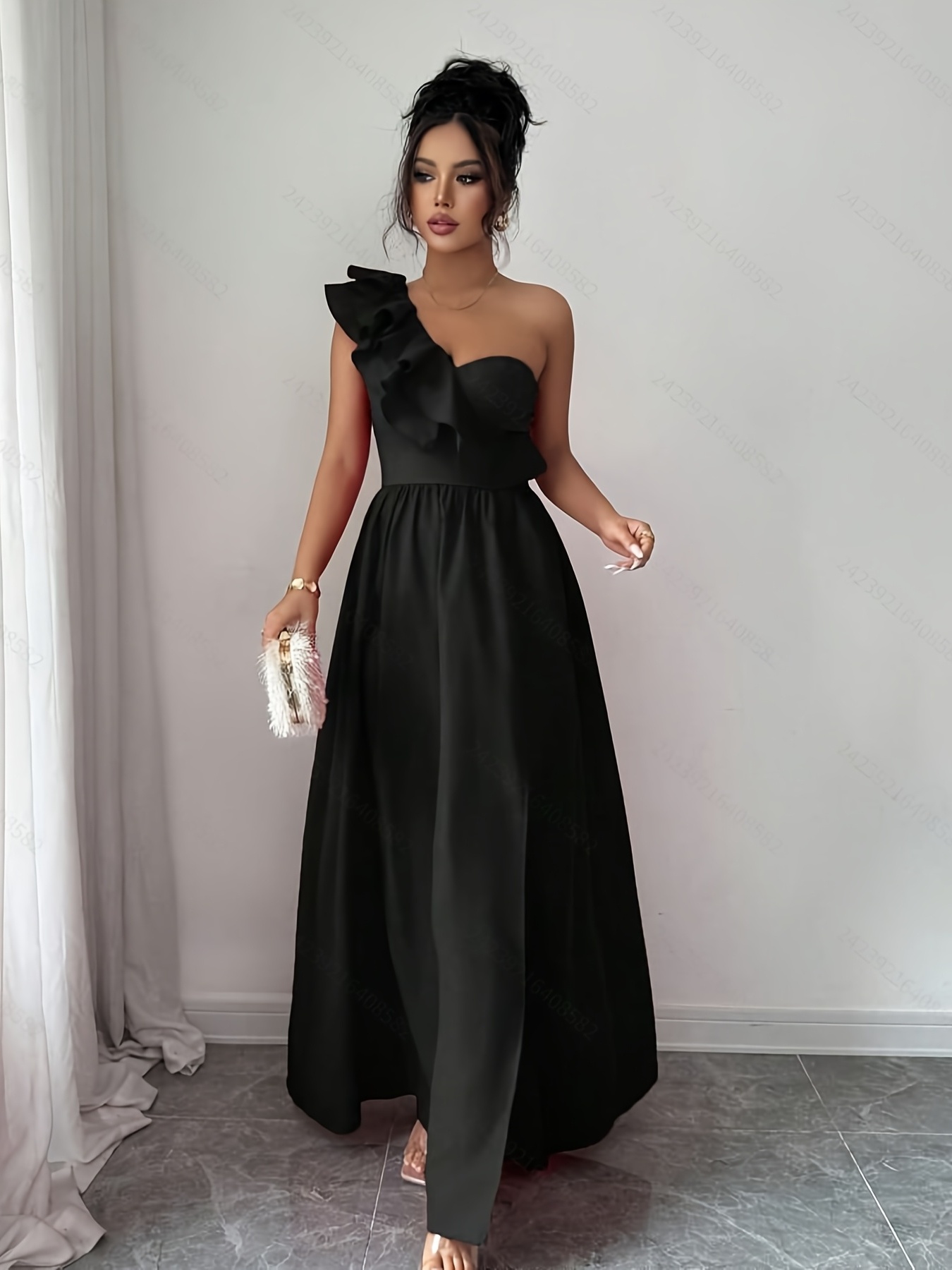 green emerald velvet dress Sequin Banquet Party Evening Dresses  ZEAGOO