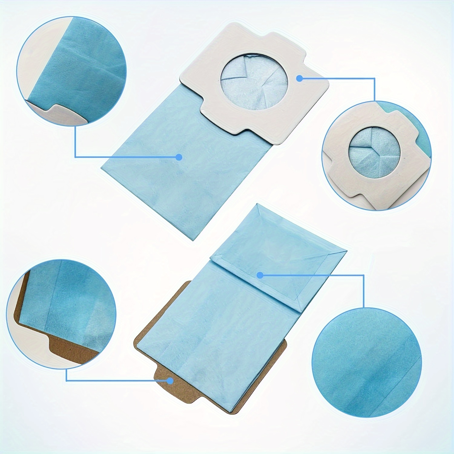 makita compatible vacuum cleaner dust bags high quality   for cl121dzx dcl182zb dcl182zw more 194566 1 194565 3 replacement accessories details 1