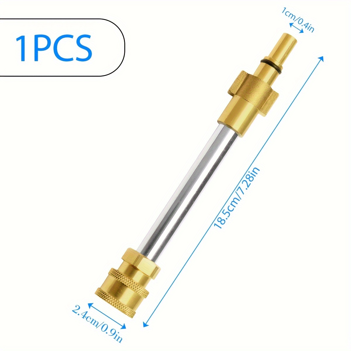 Pressure Washer Adapter, 1/4'' Quick Gun Head Adapter, Washer Spray Wand Couple