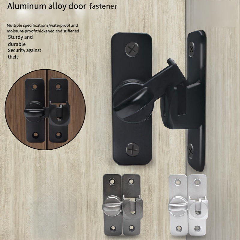 

Alloy Door , No-drill Thickened Universal , , Anti-theft Security Door Catch, -antique , Bathroom Cabinet Lock