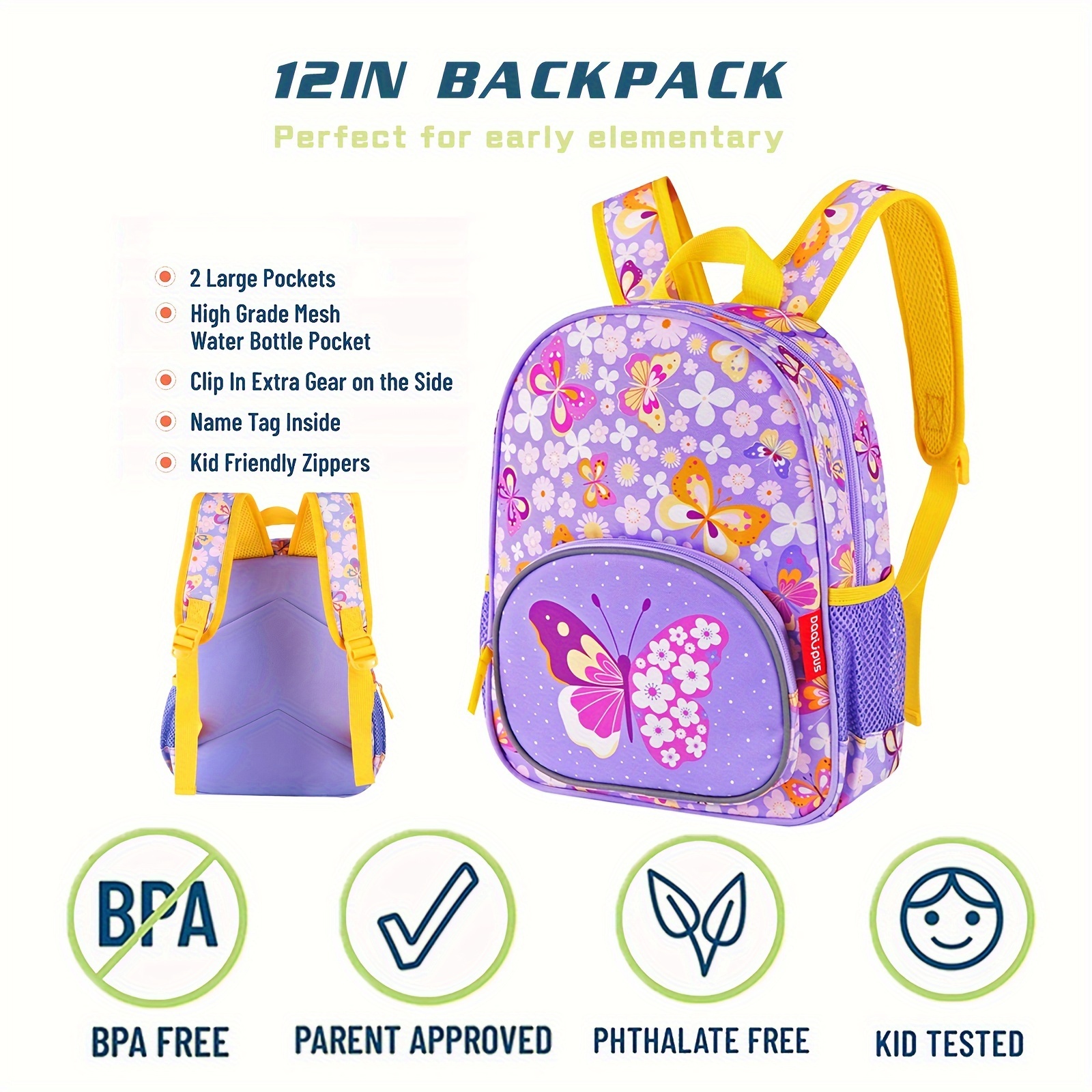 Pre k girl backpack sale