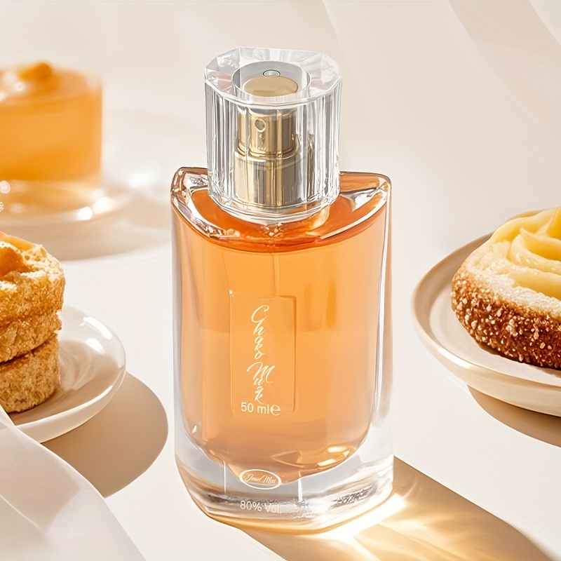 50ml, Chocolate Mousse Musk Perfume, Women's Perfume, Beautifully Designed, Long-lasting Fragrance, Smell Fresh And Sweet, Release Of , , Suitable For Dating And Gift , 50ml/bottle