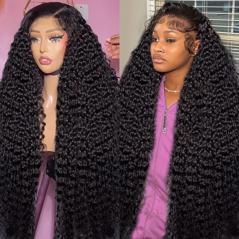 200 density 13x6 transparent lace front human hair wig - pre  display picture 2