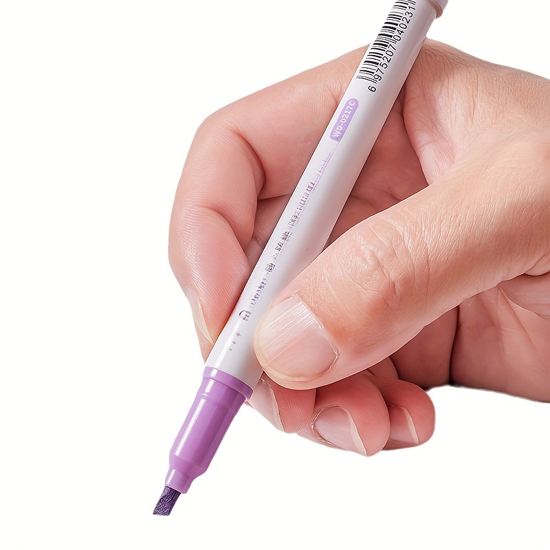 4 Colors Box Kawaii Glitter Highlighter Pen Pastel Fine Pastel