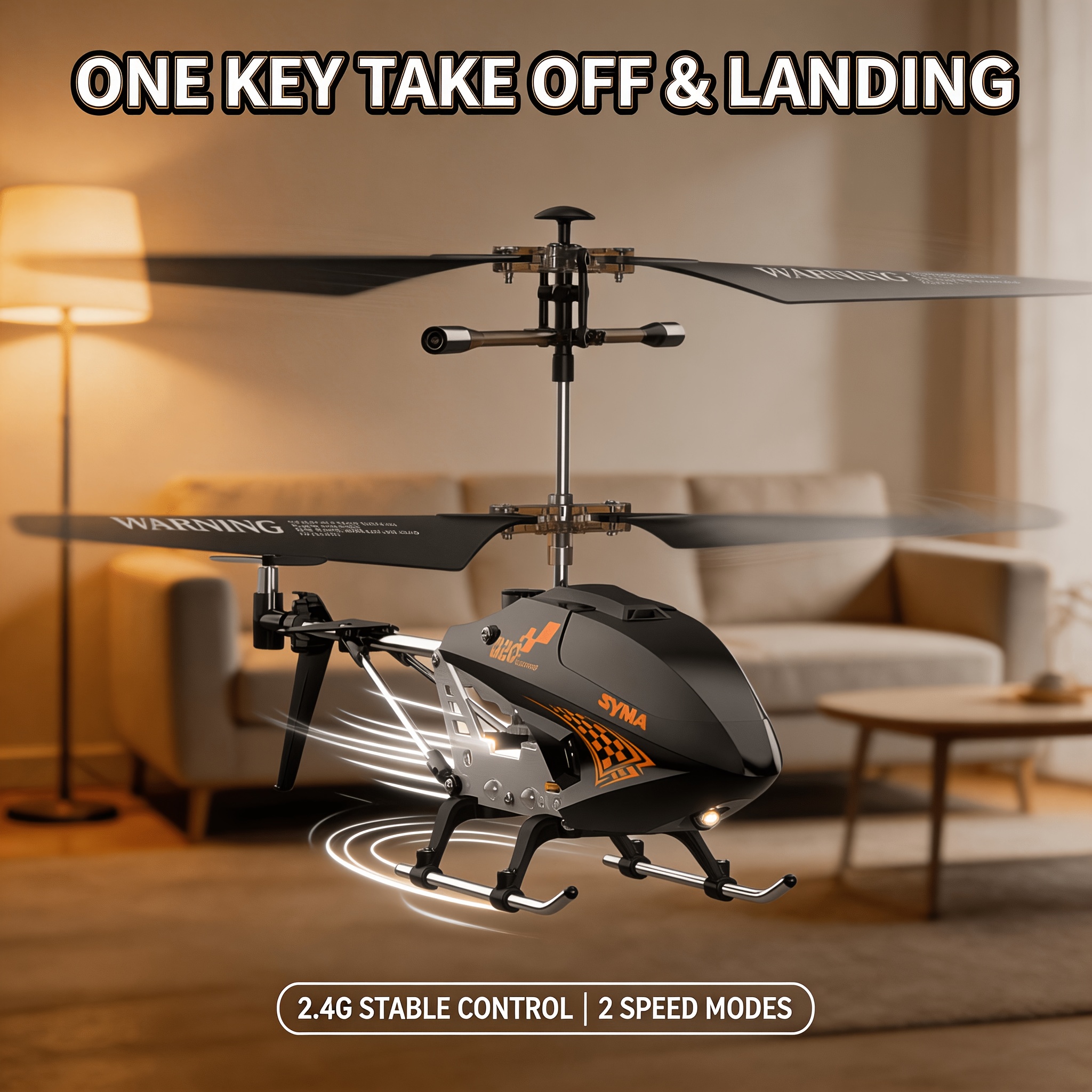 Image of Easy-to-fly Rc Helicopter For Children 8-12, Indoor Remote Control Toy With Stable Hovering And Alloy Body