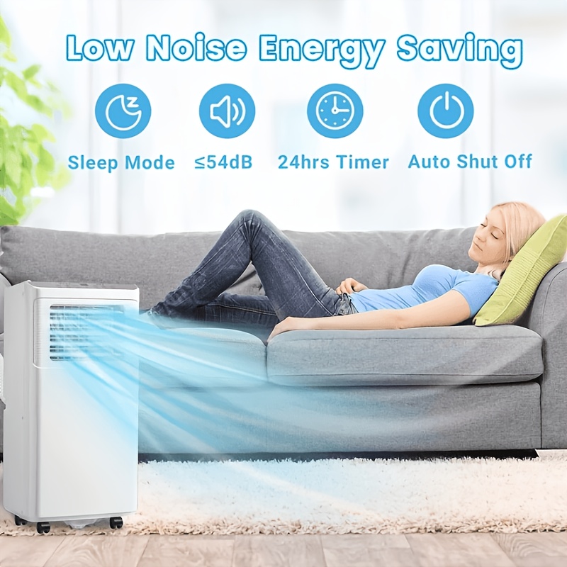 8000 BTU Portable AC Unit (4400BTU SACC) with Remote, 24-Hour... product image 5