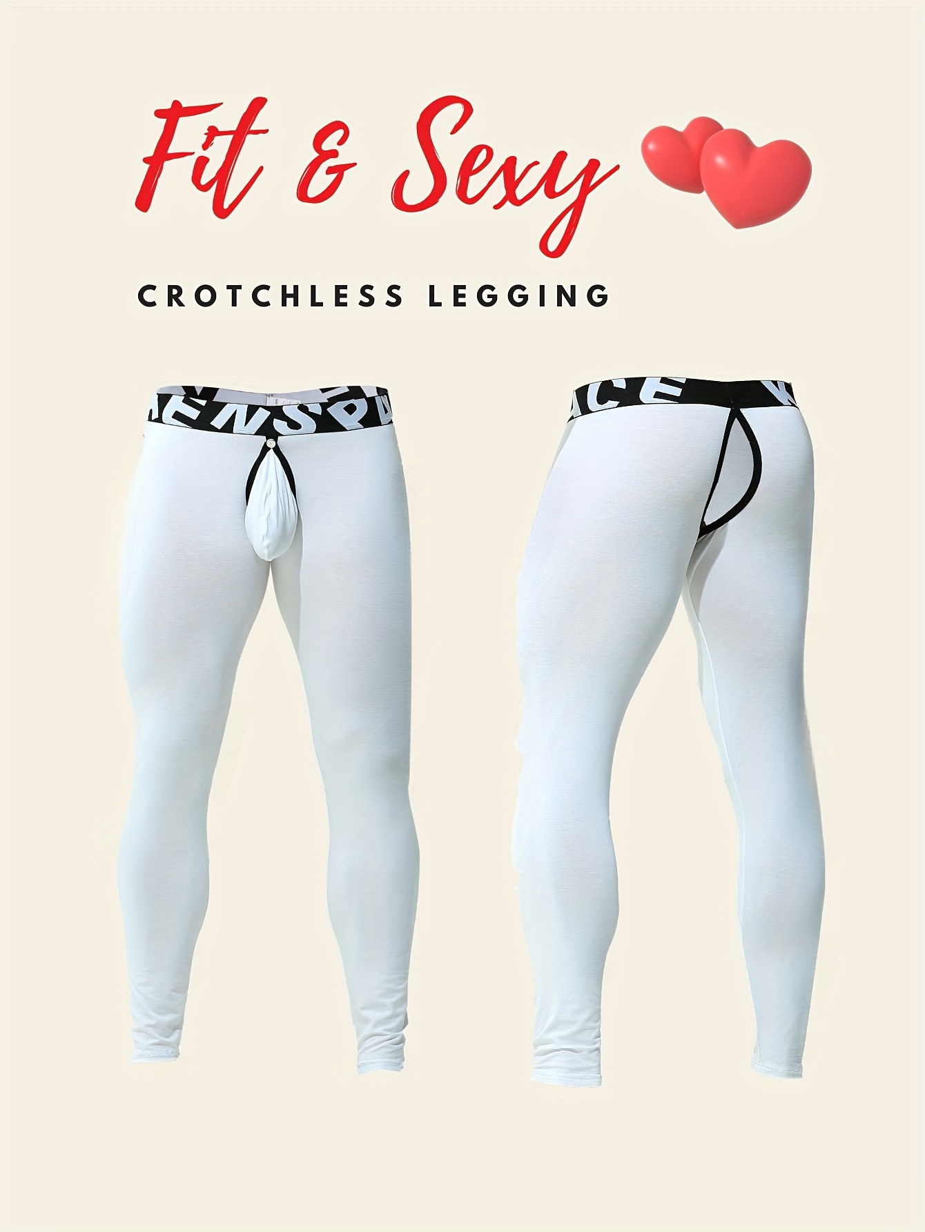 Crotchless Leggings in WEB for women