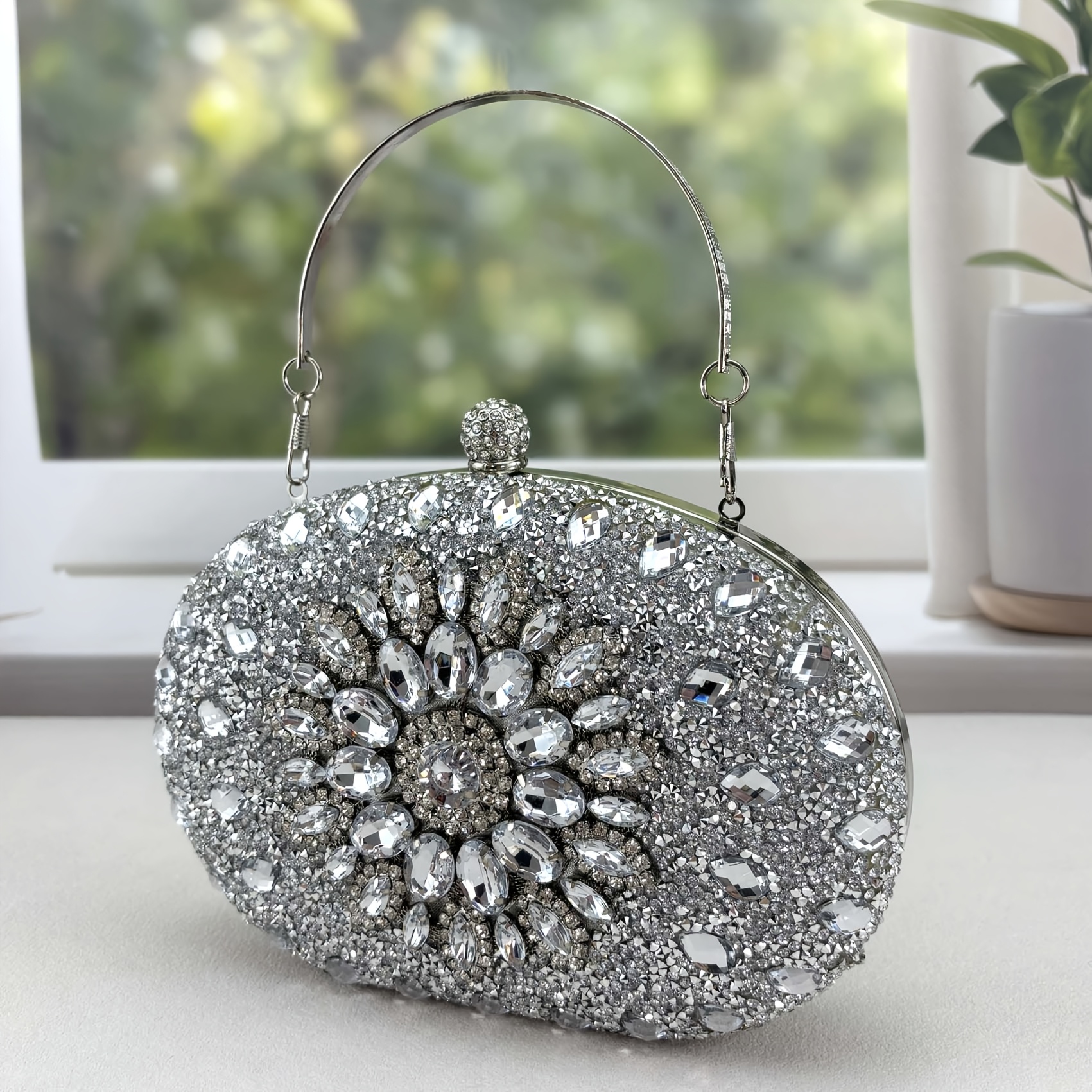 TEMU Sac à main à bandoulière unique pour femme pour d'année/Saint-Valentin/Sac à bandoulière de luxe à motif pour banquet
